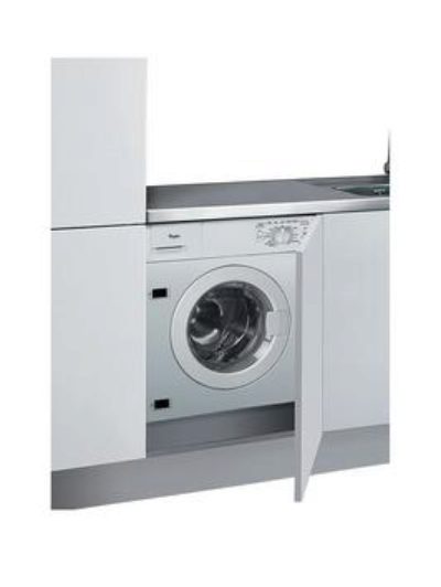 Whirlpool Awoa6122 Built-In 6Kg Load, 1200 Spin Washing Machine - White